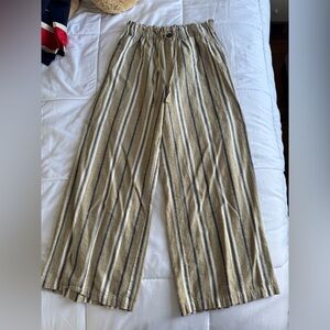 Mine Tan and Blue Striped Men's Chinos
